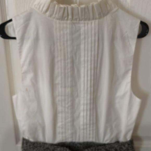 NWT Juicy Bubbly Boucle Ruffle Collar Belted Dress with mohair & alpaca size 10 - Picture 7 of 14